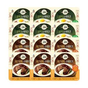 [CJ제일제당]고메 함박스테이크 152g x6개+치즈함박 152g x6개