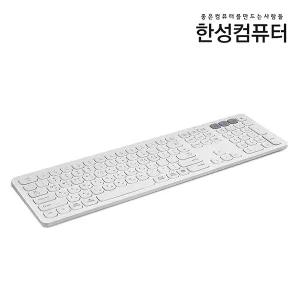 한성 BK500 듀얼 무선 멀티페어링 블루투스 키보드 화이트 [H@lu]