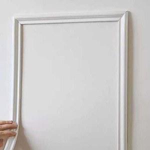 웨인스 코팅 몰딩 벽지 스티커 5미터 1미터 액자 웨인스코트 셀프도배 22MM 자체 미터