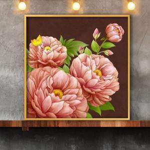 [아우트]돈들어오는 꽃그림 새집에어울리는그림 50goldAL8