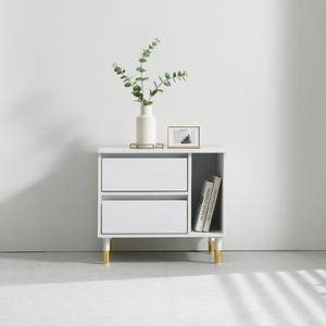 2단서랍장 책장 거실장 협탁 60cm P0000RIA