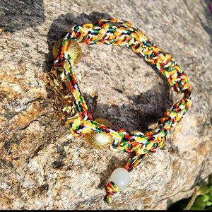 주얼리 비휴팔찌 오색실 악세서리 돈들어오는 오색팔찌 풍수소품