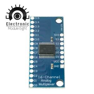 아날로그 디지털 멀티플렉서 브레이크아웃 보드 모듈 아두이노 74HC4067 마이크로컨트롤러용 16 채널 RX 라