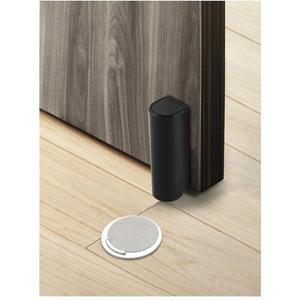 볼 스크류 서포트1PC 마그네틱 도어 스토퍼 스테인레스 스틸 헤비 듀티 스톱 블랙 네일 프리 흡입 홀더 하