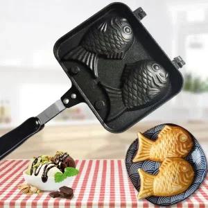 가정용 XYCK9469 2구 붕어빵틀 기계 팬 메이커 잉어빵 붕어빵