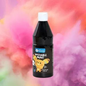 물로 지워지는 검정 물감 워셔블페인트 500ml 친구와함께 혼자놀이
