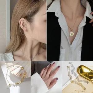 악세사리 55종 주얼리 반지 팔찌 목걸이 귀걸이 진주 초커 레이어드 초커목걸이 레이어드목걸이