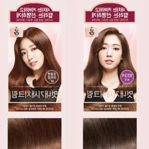 새치염색밝은색 ppd없는염색약 블랙빼기 흰눈썹