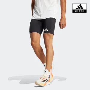 [아디다스코리아공식] IX8981 아디제로 러닝 숏 포켓 레깅스