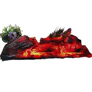 조명 인조 장작 벽난로 불멍 불타는 엔틱 인테리어