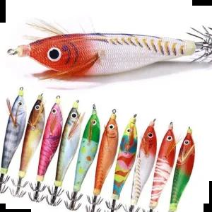 쭈꾸미애기 쪼꼬미 주꾸미 삼봉 갑오징어 한치 무늬오징어 에기 낚시용품 낚시채비 aa61