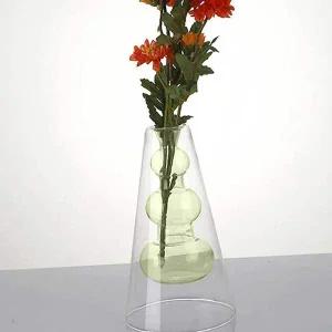 버블화병 투명화병 유리꽃병 이중글라스 거실 매장