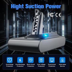 다이슨 V11 배터리 용 25.2V 7000mAh SV14 리튬 이온 진공 청소기 충전식 배터리 절대 V11  SV14 970145-02