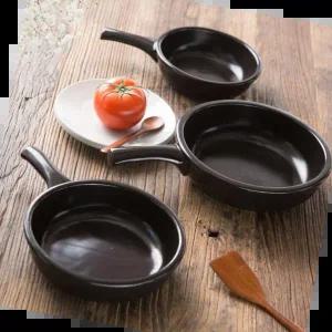 내열팬 이천도자기 내열 반후라이팬 도자기 직화 볶음팬