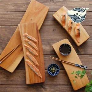 [골드스마일]세련된 나무 디저트 플레이트 소형 우드 서빙 나무접시 원목접시