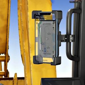 트럭 핸드폰 거치대 중장비용 화물차 포크레인 단단한 스마트폰 홀더