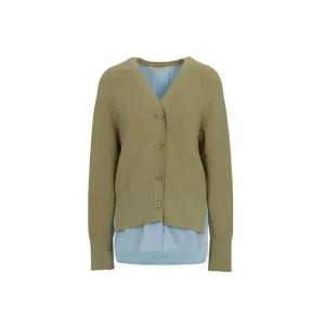 [데코]셔츠 레이어드 언발 가디건 택가격 499000원 _P409092396