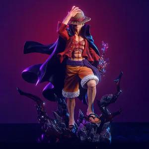 원피스 피규어 애니메이션 악마의열매 에이스 몽키 D. 루피 샹크스 굿즈 책상소품 카페 진열 사무실 남자선