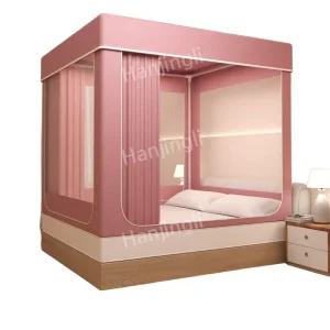 암막 텐트 실내 수면 커튼 모기장 공주 침대 방풍 우풍 차단 밀폐 방한 침실 난방 가정용