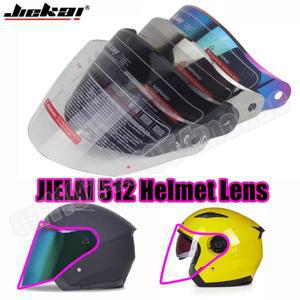 JIEKAI 512 / 516 모델 바이저 렌즈 바이크 오토바이 헬멧 하프 페이스 고글 유리 액세서리