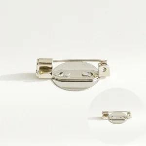 코사지핀 원판핀 브로치핀 코사지받침 리본 공예 부자재 15mm