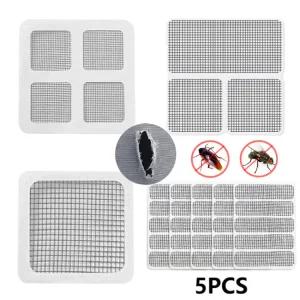스티커모기 창문 도어용5 접착 스크린 개 수리 모기장 키트그물 및 방지 패치