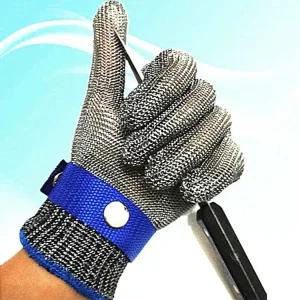 방지 장갑 증거 스테인레스 차량용공구 안전 와이어 ticut 고기 스틸 금속 손 나이프 컷 메쉬 정육점 에