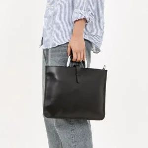 [하프클럽/]토트백 서류 노트북 소가죽 직장인 고급 브리프