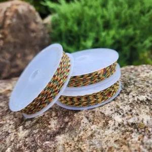 매듭 장식 팔찌 오색 실불상 소원팔찌 수명 기원 끈형 (WFKIRT6)