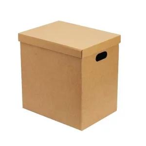 고품질 종이 박스 diy 서류 보관 수납박스 40x30cm 크라프트 (WFB9989)