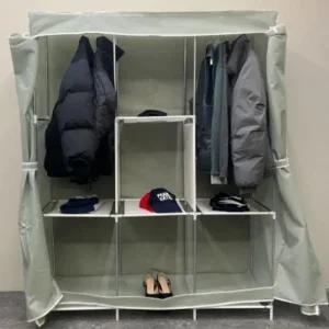 [프로셀러] 조립식 간이 옷장 3단 수납 비키니 정리함 그레이 색상