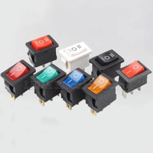 보트 로커 스위치 ON OFF KCD101 3 핀 2 21x15mm 포지션 AC 6A 250VAC 10A 개
