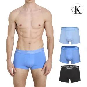 [Calvin Klein Underwear]캘빈클라인 CK 언더웨어 아이콘 코튼 스트레치 남자 드로즈 속옷 3팩 세트 NB4...