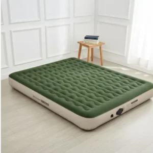 로티캠프 캠핑 에어 매트 자충 침대 매트리스 퀸 카키