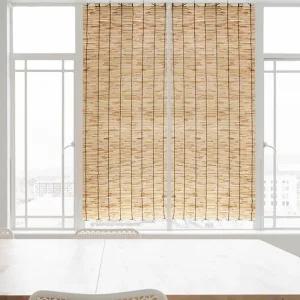 고급 자연소재 갈대발 2개묶음 60cm햇빛가리개 대나무 식당문 블라인드 모기장 업소용문 문발 창문 현관문