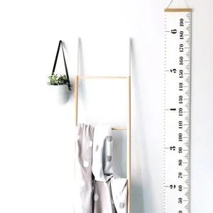 키재기줄자 벽걸이 패브릭 어린이북유럽디자인 북감성 포스터 재기자 장식 스티커 걸이형