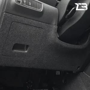 더뉴 코나 N 스크래치방지 핸들하단 펠트 커버차량 자동차 악세사리 튜닝