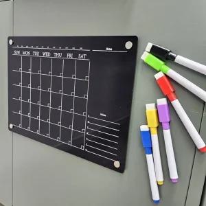 자석 블랙보드 스케줄 메모 마카6종 포함칠판시트지 보드 보즈 시트지
