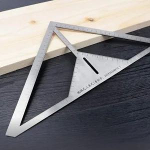 배수자 화장실 욕실 타일 삼각자시공 바닥 각도측정자 자용품 스테인레스삼