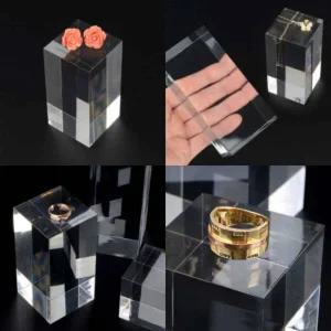 아크릴 진열대 100 물품 홍보테이블 투명 진열장 마트매대 상품 회전 장식장 약국 전시대 선반 디스플레이