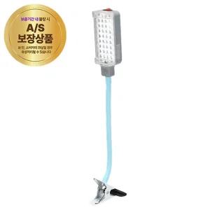 자바라 LED(집게형) 충전식34구 LED DJD724 in-131860작업용등 작업등 용조명 조명등 기구 라이트 전기 자