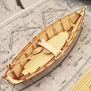 영공방 목제보트 도리 (Dory) (YM022)모형조립용품 만들기 만들기키트 어린이용 즈용 만들기완구 나무 재료