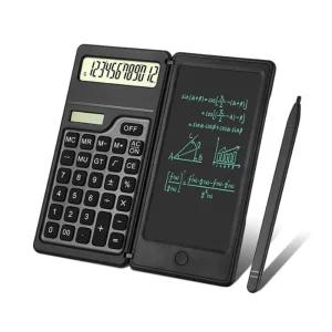 유니컴 T-MU 전자 메모 패드 계산기가정용 학생 사무용 디자인 측정