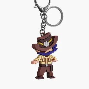 (무한의 계단) 피규어 키링 보안관의 피어