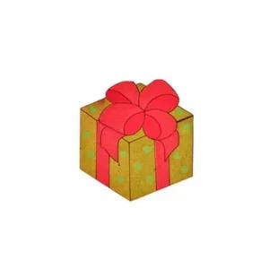 (YO) 우드아트 선물상자 3T (10개입) (WA519) 나무조립