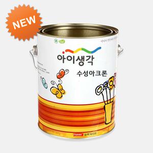삼화페인트 아이생각 수성아크론 광택 수성페인트 4L