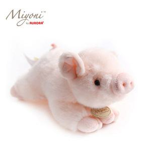 MIYONI 돼지 소형 21CM 인형 오로라 미요니 동물 애착 인형