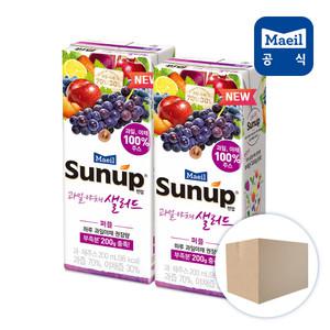 매일 썬업 과일야채샐러드 퍼플 200ml 48팩/주스
