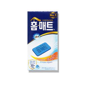 헨켈 홈매트 매트 훈증기 리필용 30매 x 1개 / 모기 파리 해충약