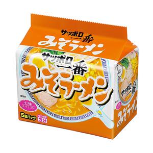 산요 사뽀로 된장 라면 500g